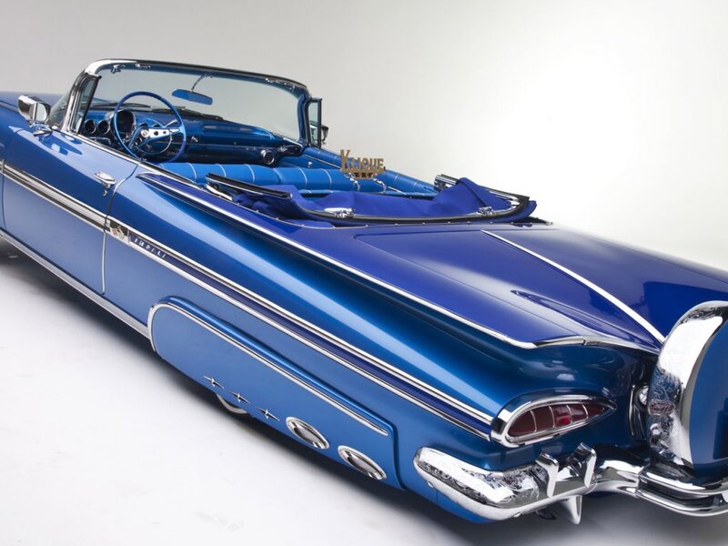 Blue Classic Convertible — Showcase