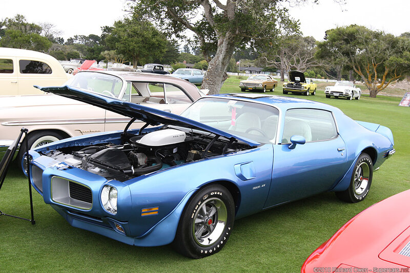 Blue Classic Muscle Car — Calm, Afternoon