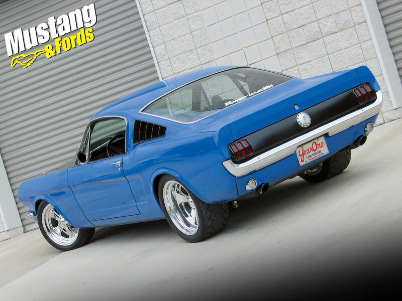 Blue Classic Mustang — Dramatic, Photograph