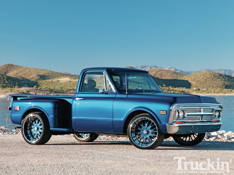 Blue Classic Pickup Truck — Serene