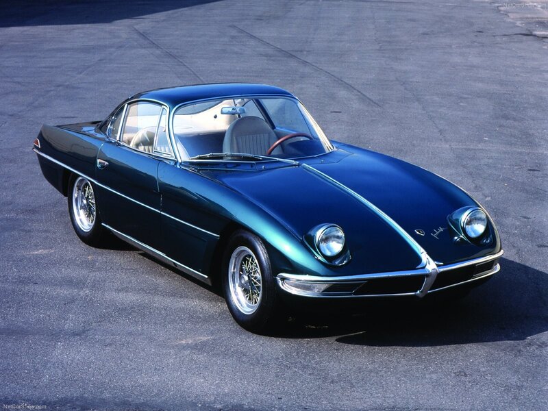 Blue classic sports car