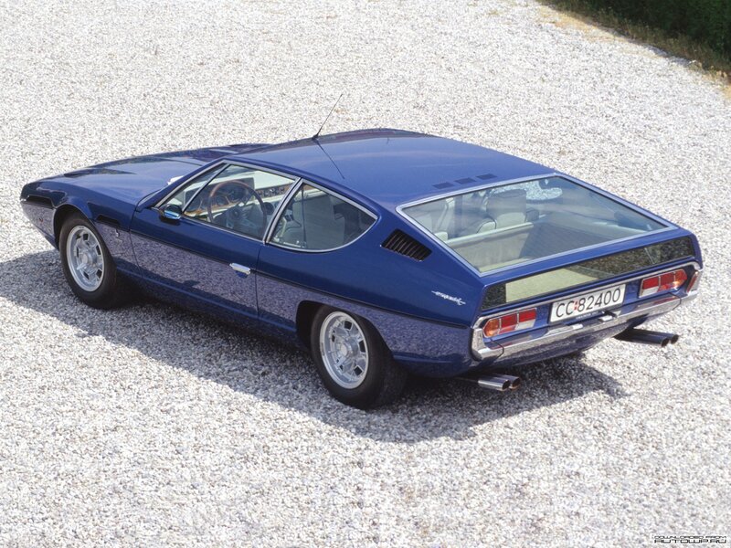 Blue classic sports car