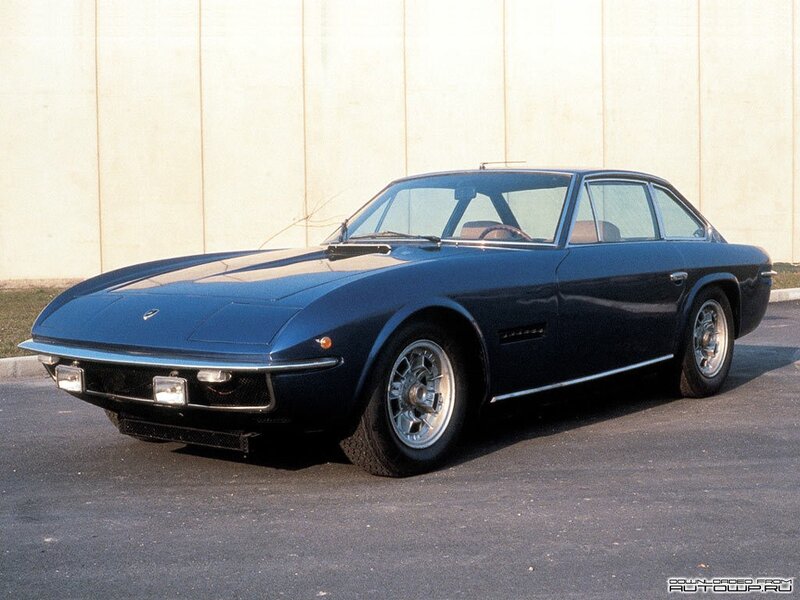 blue classic sports car