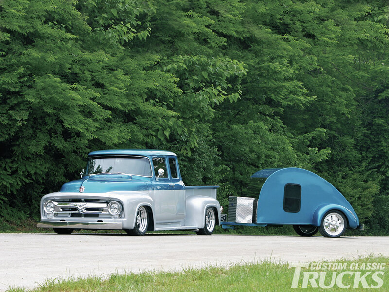 Blue Classic Truck