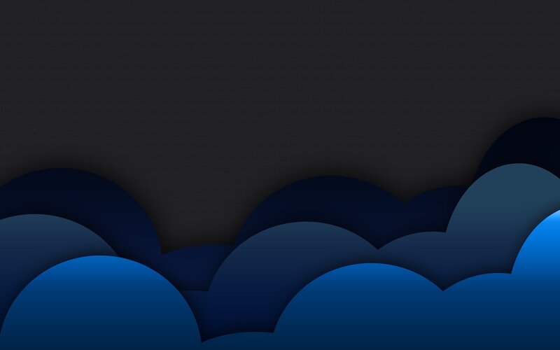 blue cloud abstract background