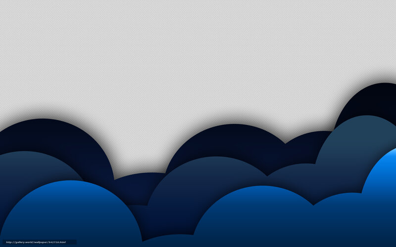 blue cloud abstract background