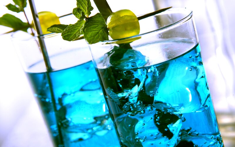 Blue Cocktail Drinks