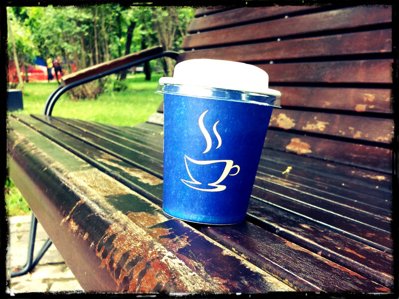 Blue Coffee Cup — Calm