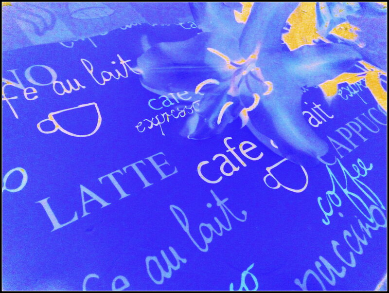 Blue Coffee-themed Surface