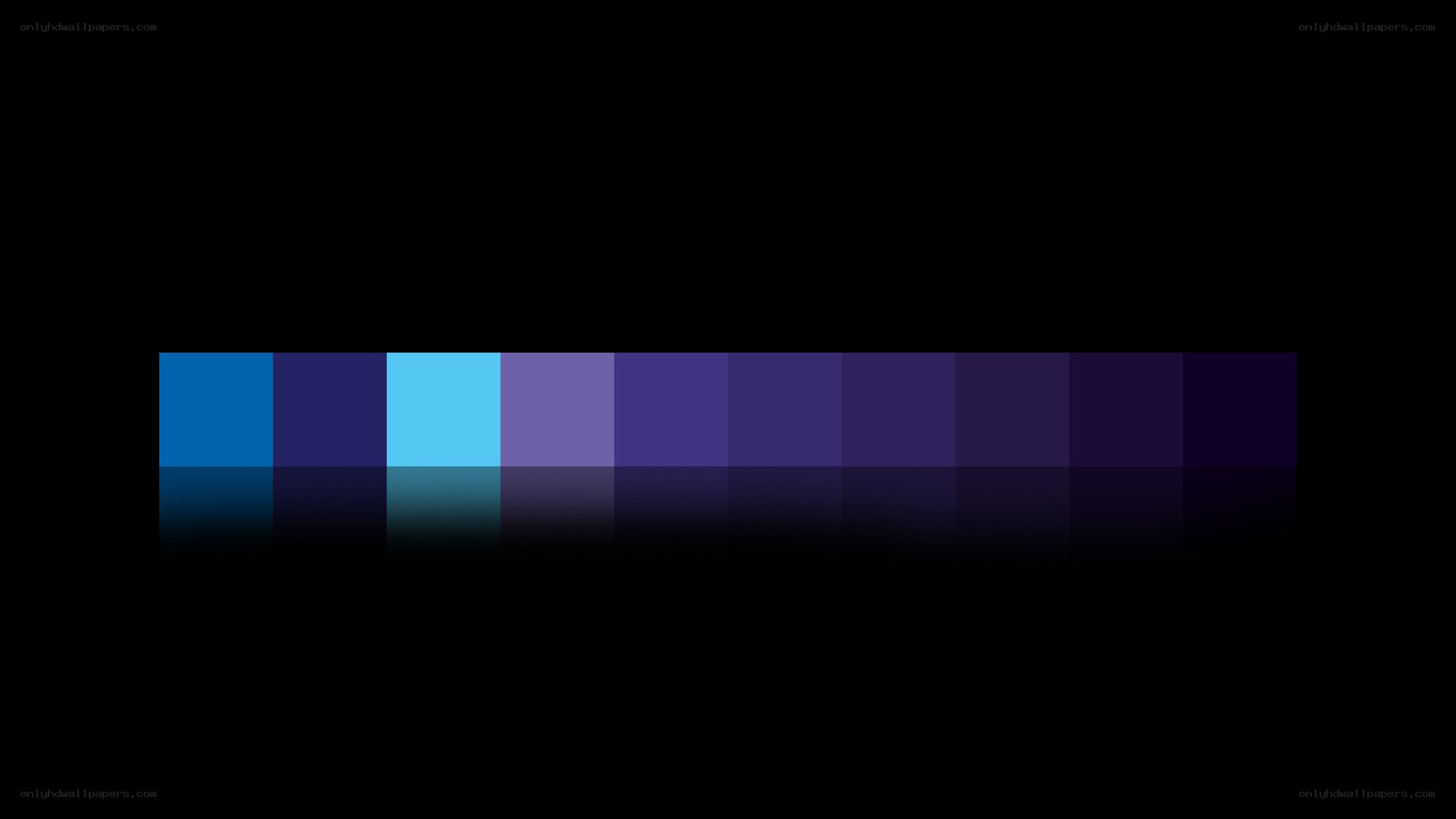 blue color gradient bar