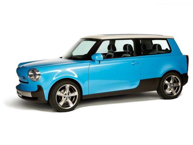 Blue Compact Car — Neutral