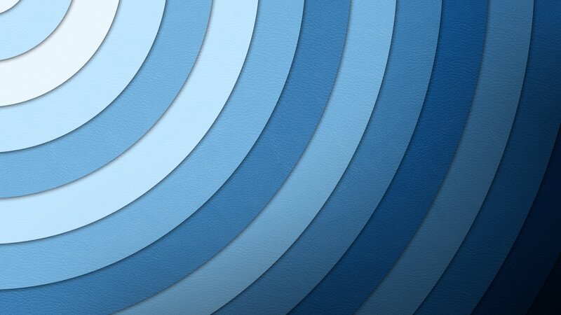 Blue Concentric Circles — Calm