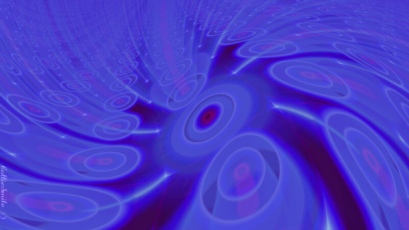Blue Concentric Circles — Hypnotic