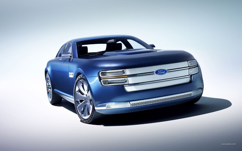 blue concept car