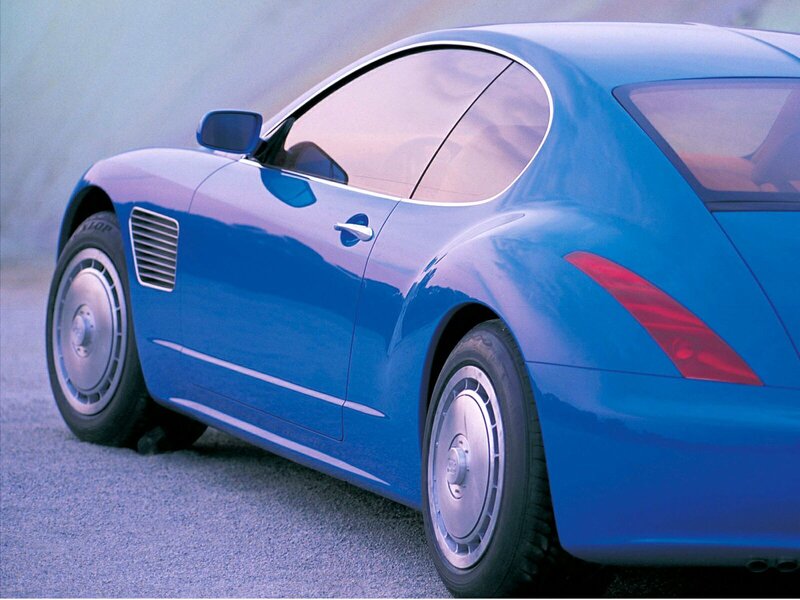 Blue Concept Car — Calm, Photograph
