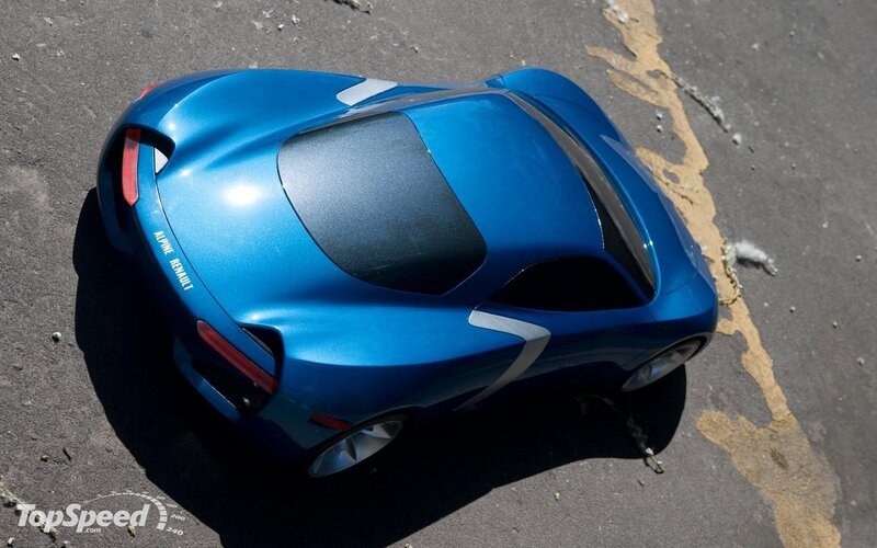 Blue Concept Car — Dramatic, Afternoon, Photograph, Asphalt