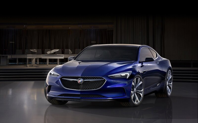 Blue Concept Car — Dramatic, Photograph, Showroom