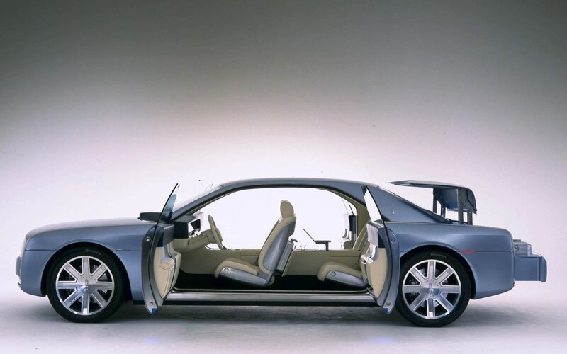 Blue Concept Car — Gray, Neutral