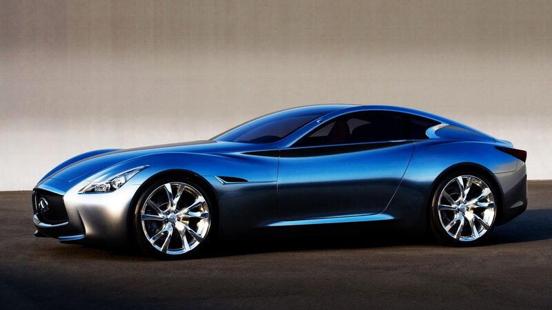 Blue Concept Car — Sleek