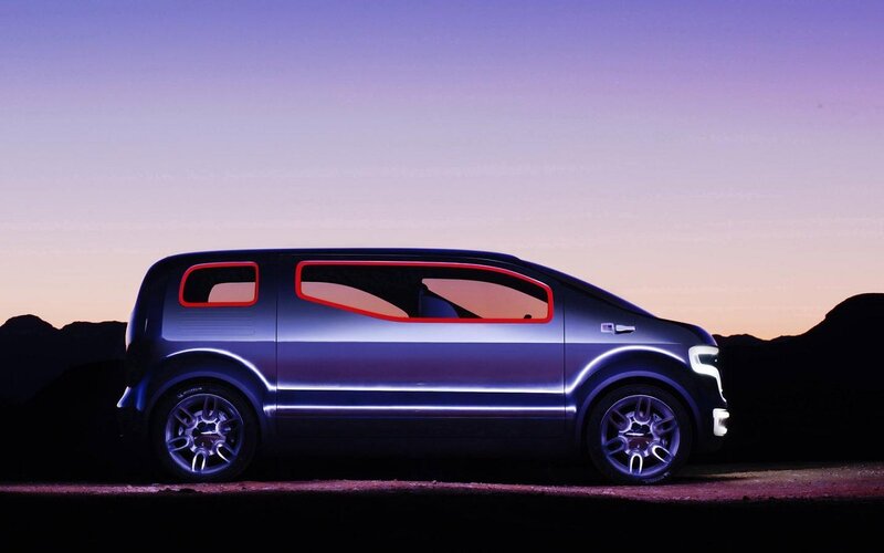 Blue Concept Van