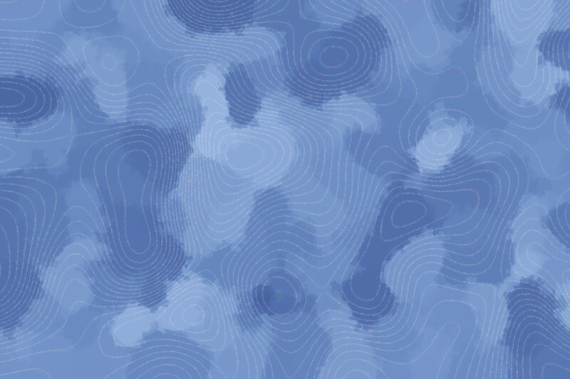blue contour pattern background