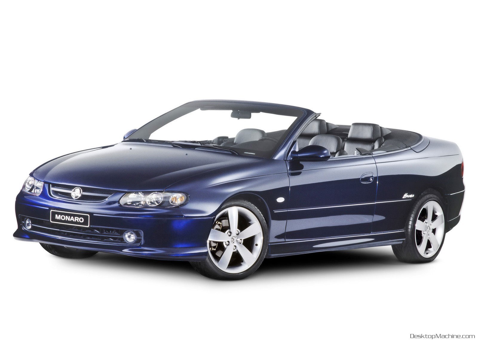 blue convertible car