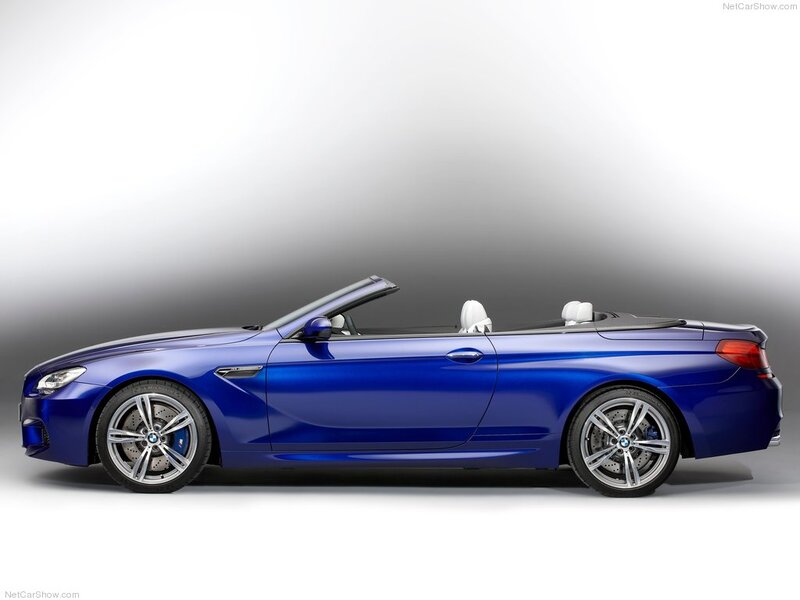 Blue Convertible Car — Dramatic, Photograph, White Seats, Wheels