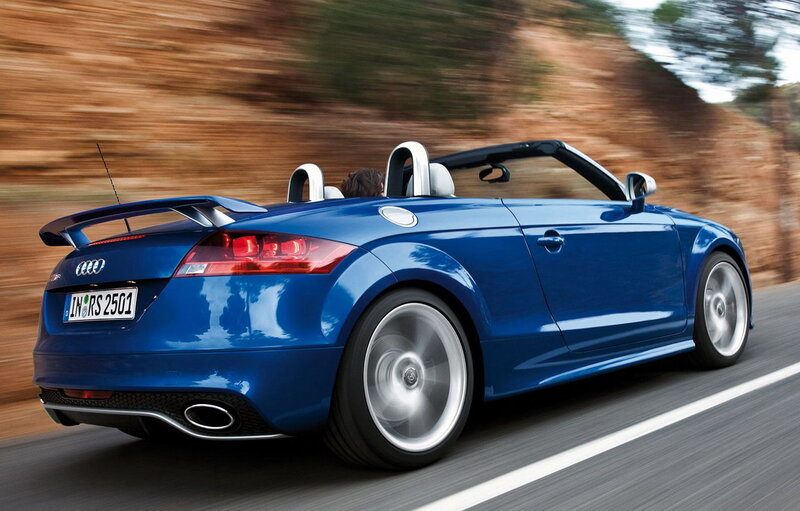 Blue Convertible Car — Dynamic, Afternoon, Photograph, Person
