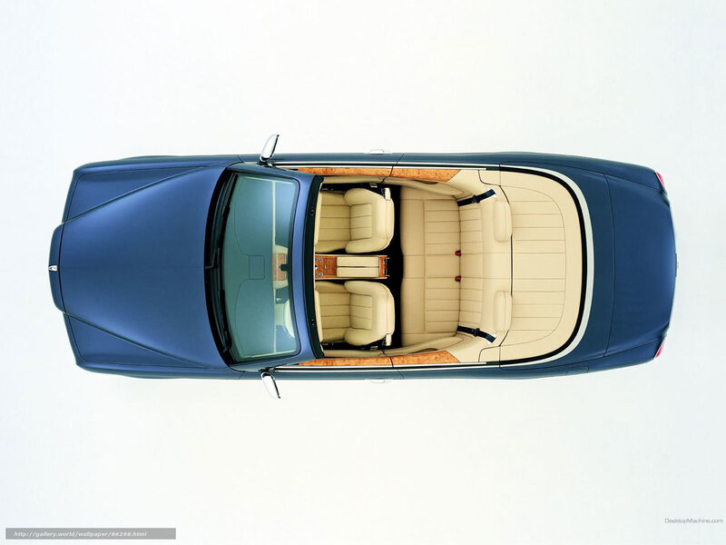 blue convertible car interior