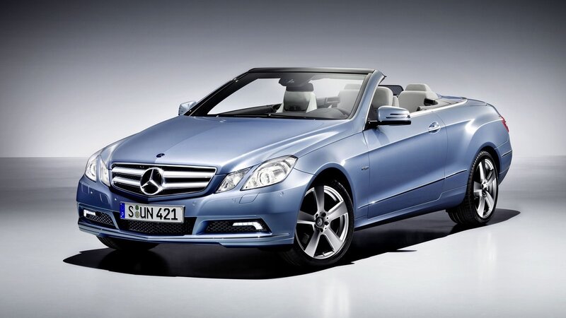 Blue Convertible Car — Neutral, Photograph, License Plate