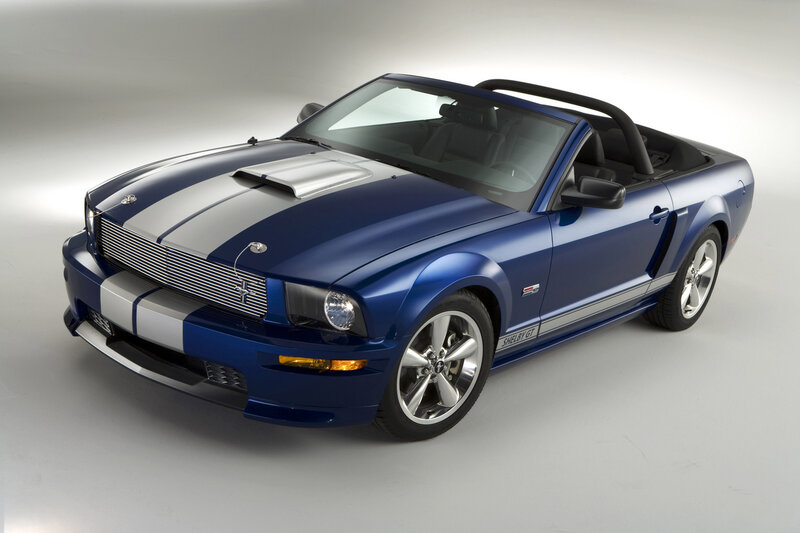 Blue Convertible Car — Neutral, Photograph