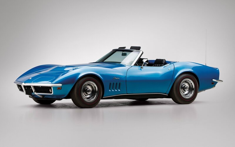 Blue Convertible Car — Neutral, Photograph, Wheel, Black