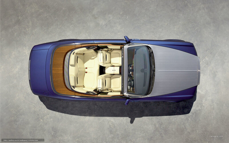 Blue Convertible Car — Purple, Luxurious