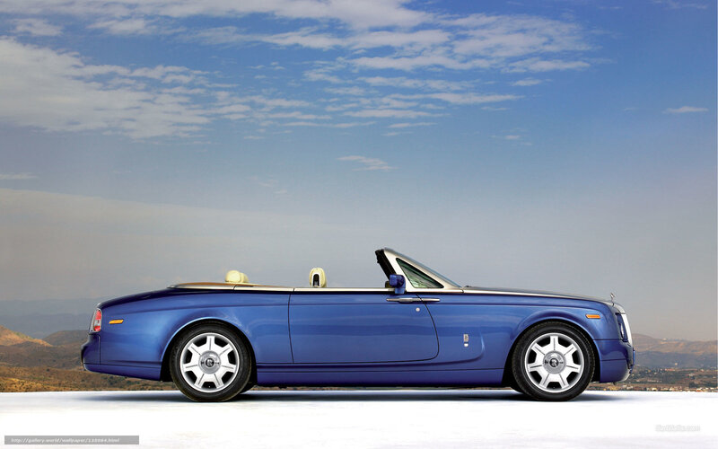 Blue Convertible Car — Serene, Afternoon, Photograph, Sky, Mountains