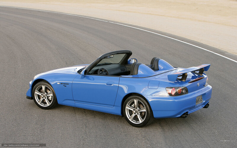 Blue Convertible Sports Car — Dynamic