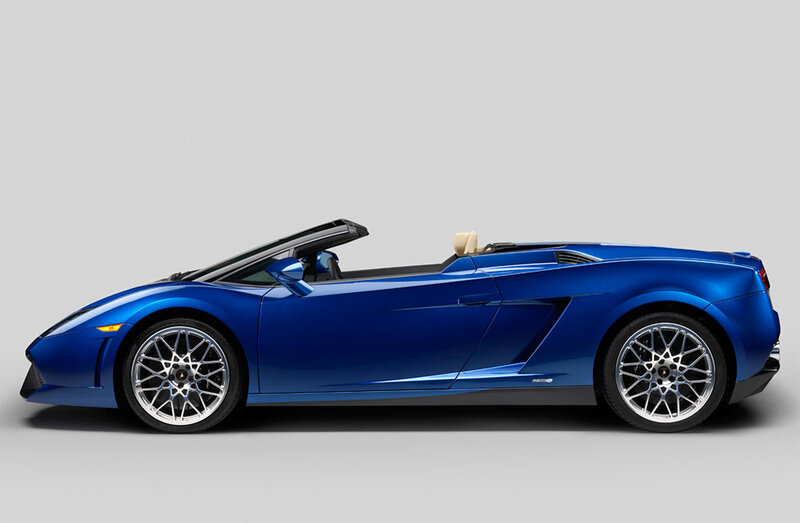 Blue Convertible Sports Car — Neutral, Photograph, Wheels