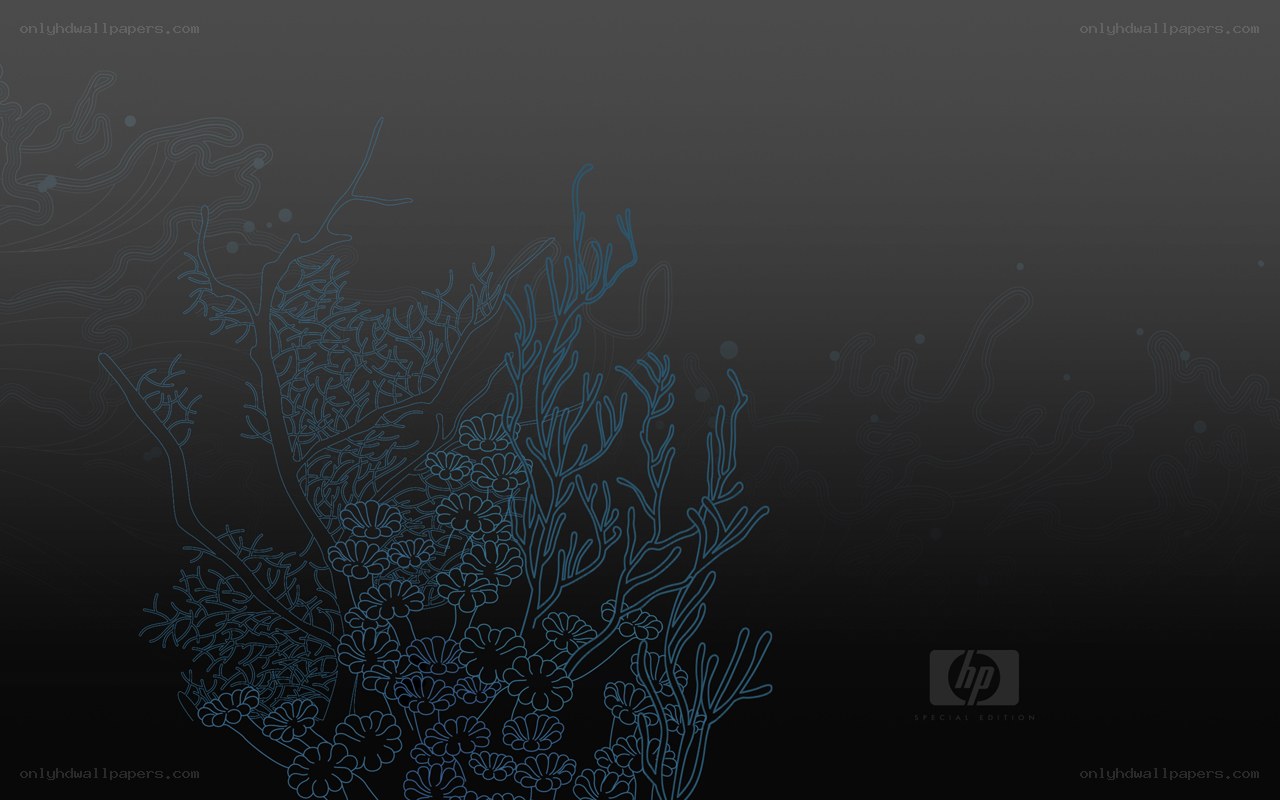 blue coral illustration