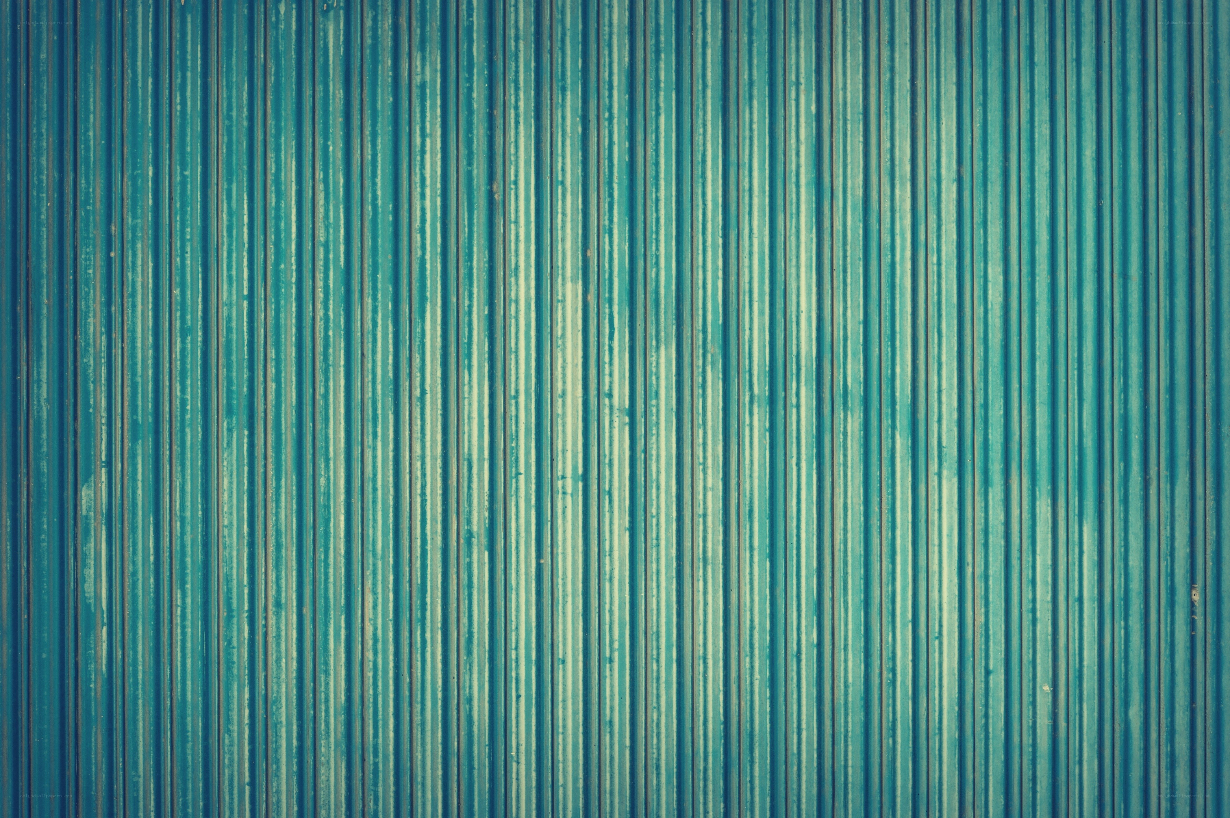 blue corrugated metal texture