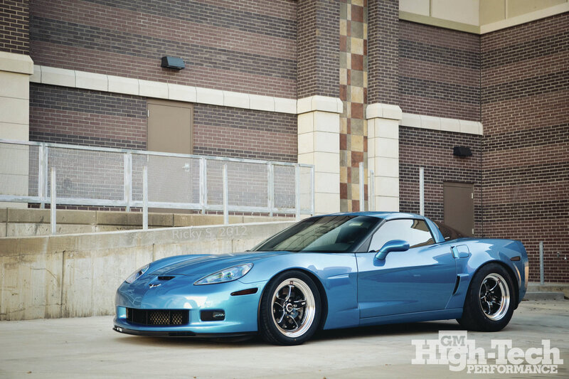 Blue Corvette C6 — Calm