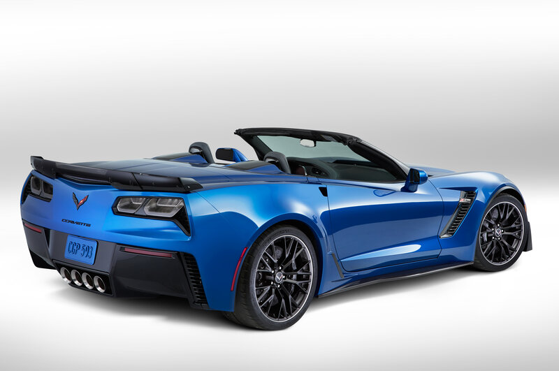 Blue Corvette Convertible — Neutral, Photograph