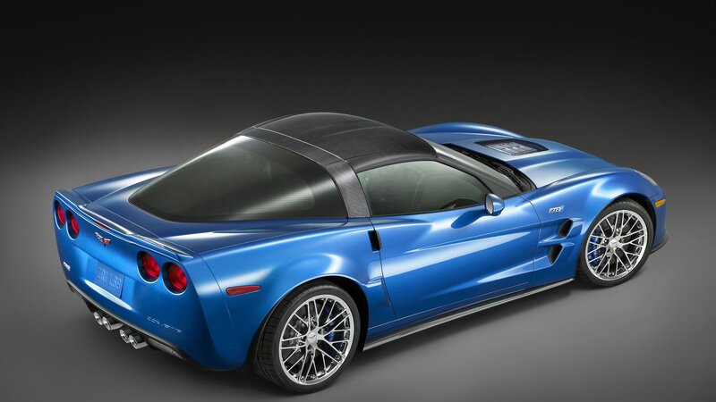 Blue Corvette Zr1 — Dramatic, Photograph, Car, Wheel
