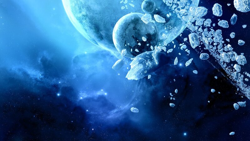 Blue cosmic explosion