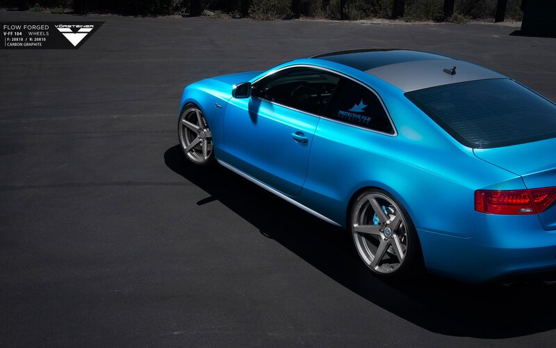 Blue Coupe Car — Dramatic, Afternoon, Photograph