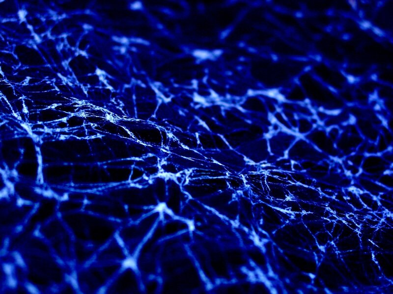 blue cracked surface texture