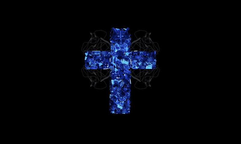 blue cross of tech parts