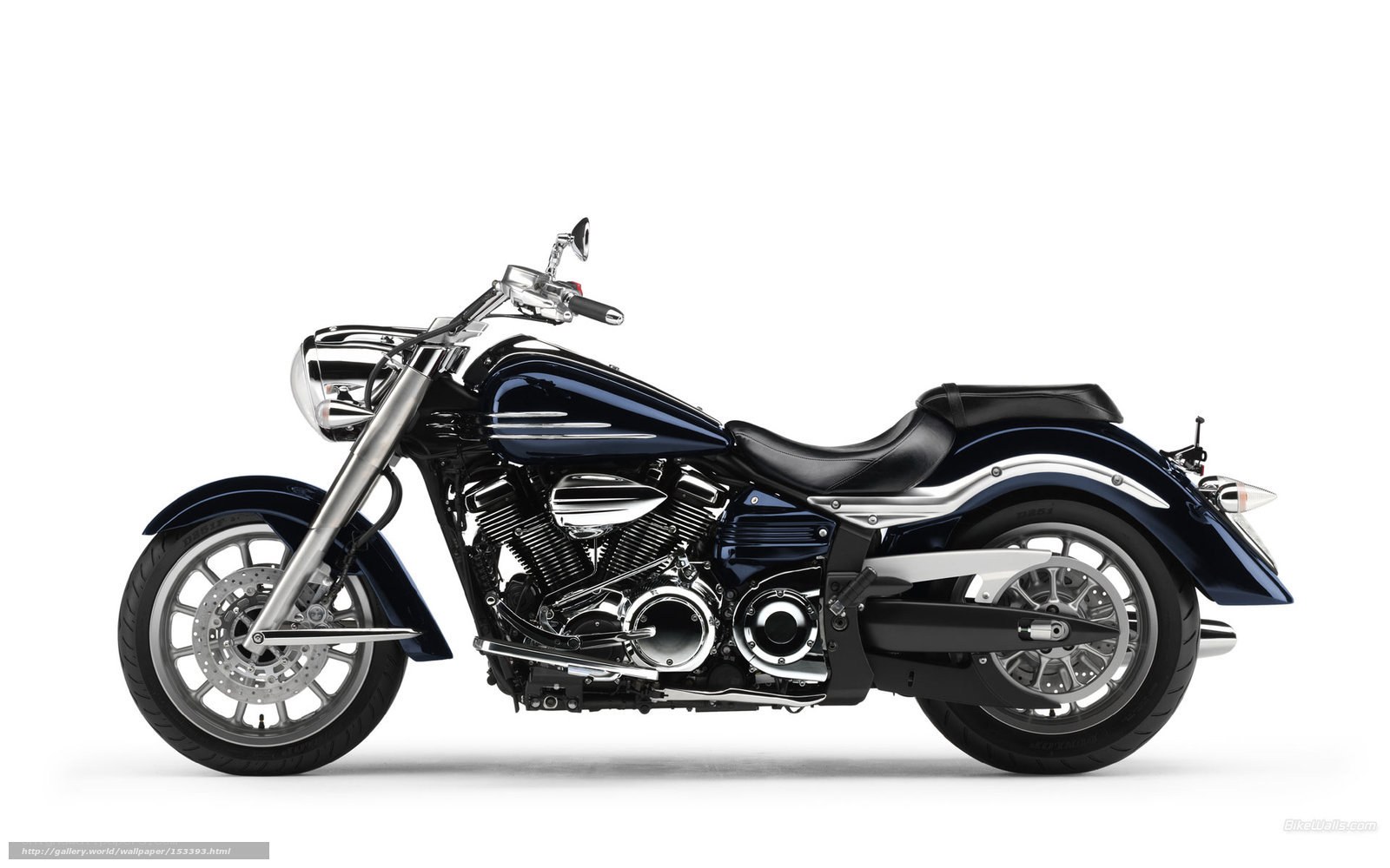 blue cruiser motorcycle