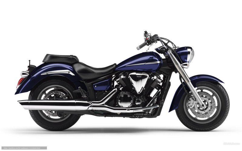 blue cruiser motorcycle