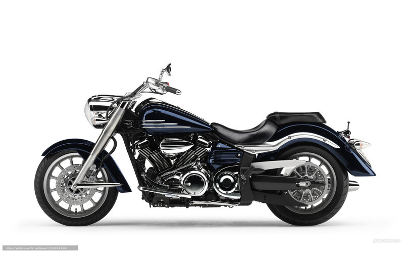 Blue Cruiser Motorcycle — Black, Neutral, Photograph, Seat, Engine