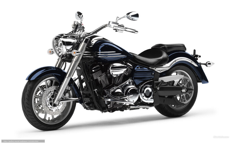 Blue Cruiser Motorcycle — Black, Neutral, Photograph, Seat