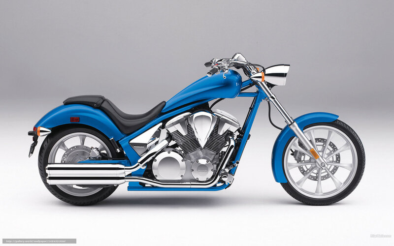 Blue Cruiser Motorcycle — Neutral, Photograph, Seat, Engine, Exhaust